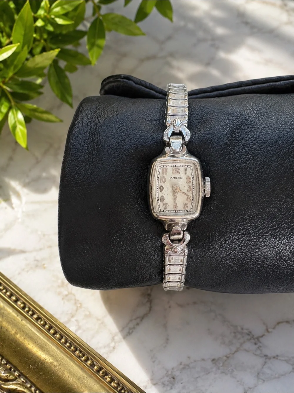 Vintage Hamilton 14K Gold Filled Watch – Classic Antique Collectible – Working